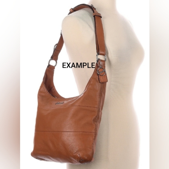 CoachF17116LeatherTribecaConvertibleDuffleShoulderBag - Picture 3 of 16